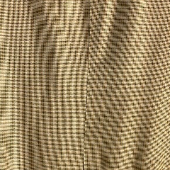 Alan Flusser Blazer Sport Coat Tan Plaid Pink Lining - Picture 8 of 11